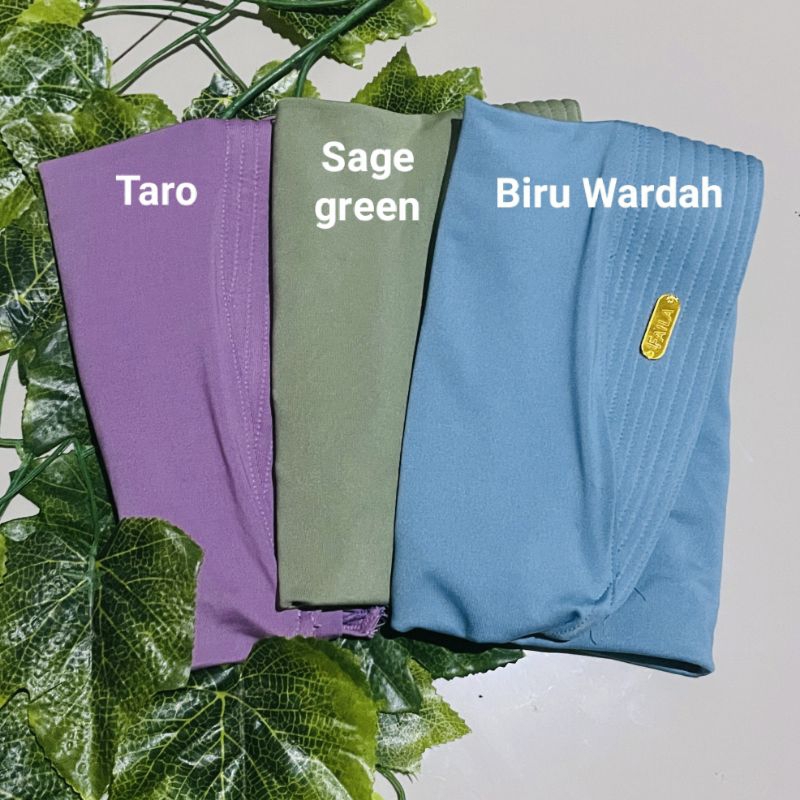 Bergo Hamidah premium tebal / jilbab Sport jumbo M / Bergo Jersey Premium