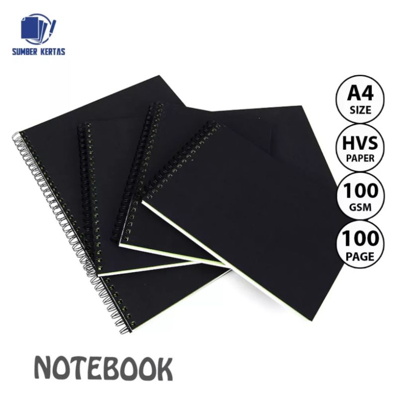 

NOTEBOOK A4 VERTIKAL & HORIZONTAL/JURNALA4/BUKU CATATAN A4/NOTEPAD/HVS