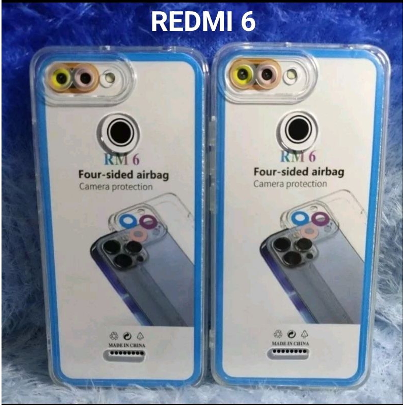 Softcase silikon bening terbaru TIPE HP REDMI 6 / REDMI 6A / REDMI 6 pro/ A2 lite CLEAR BAG SPACE TP