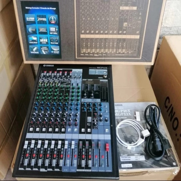 Mixer Audio 12 Channel Yamaha MGP12X MGP 12X TERBAIK