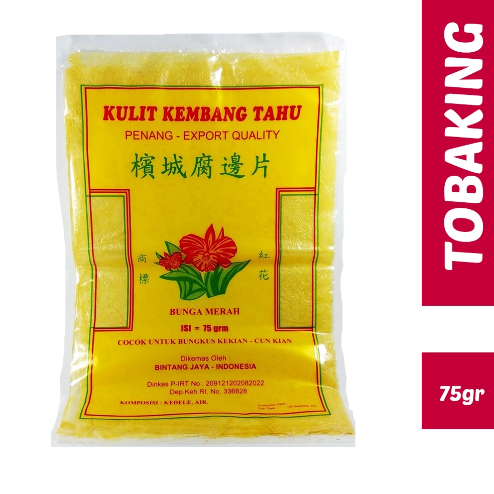 

Serba murah KULIT KEMBANG TAHU AP BUNGA MERAH 75GR 8PV