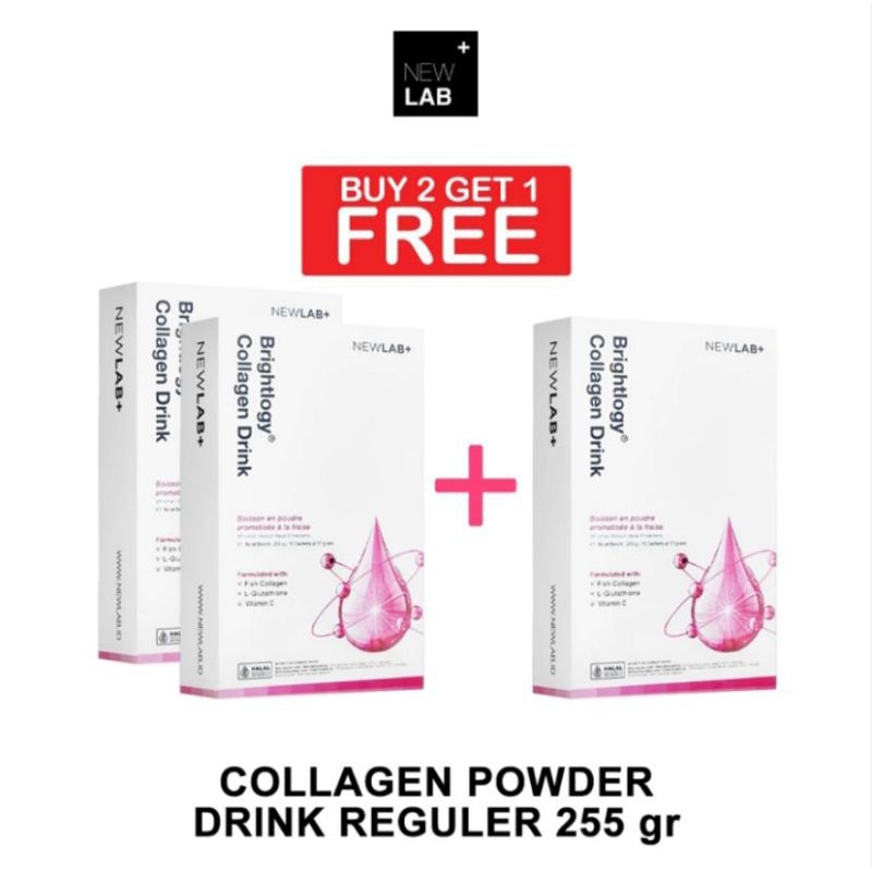 

PROMO NEWLAB BRIGHTLOGY BELI 2 GRATIS 1 BOX ISI 45 SACHET KEMASAN BARU | Kolagen Memutihkan Badan Cepat 100% Original BPOM