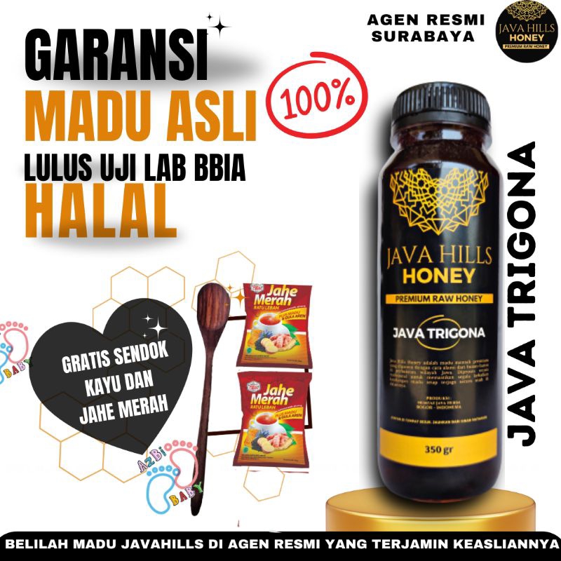 

Java Hills Honey ✅ Madu Java Trigona / Klanceng 100% Asli Raw Honey javahills 350gram