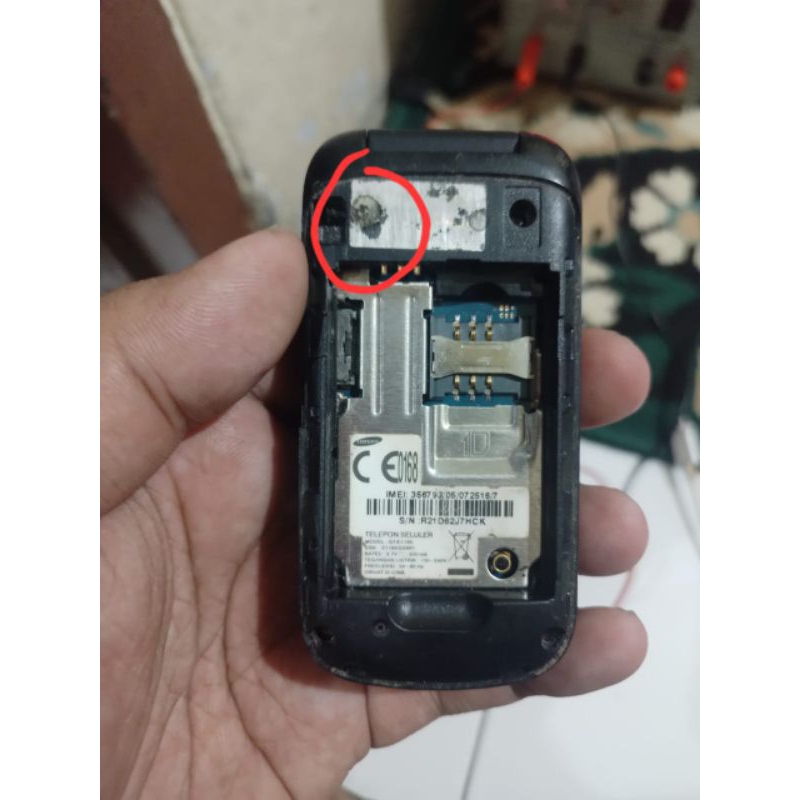 mesin Samsung GT e1195 normal