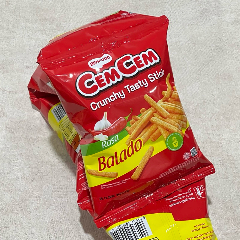 CemCem Balado 14gr isi 5 snack stick