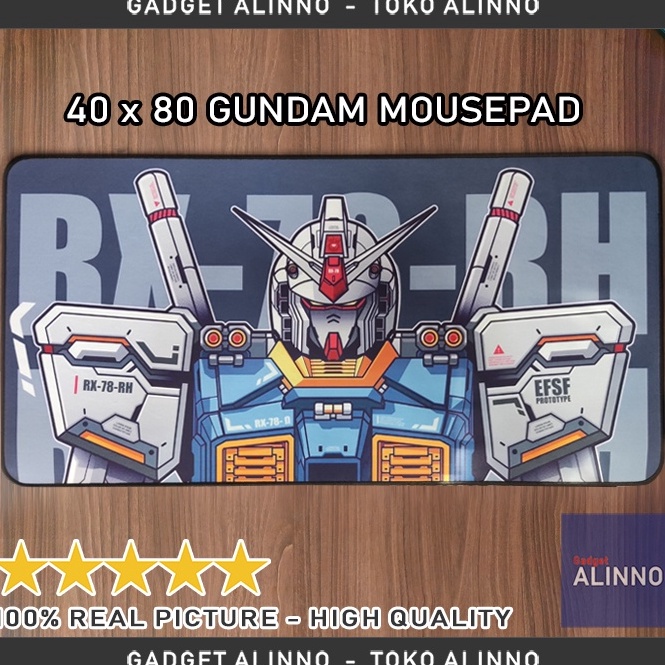 Penjualan Terbanyak Mousepad Gundam RX78RH Mousepad 4 x 8 Gundam RX  78