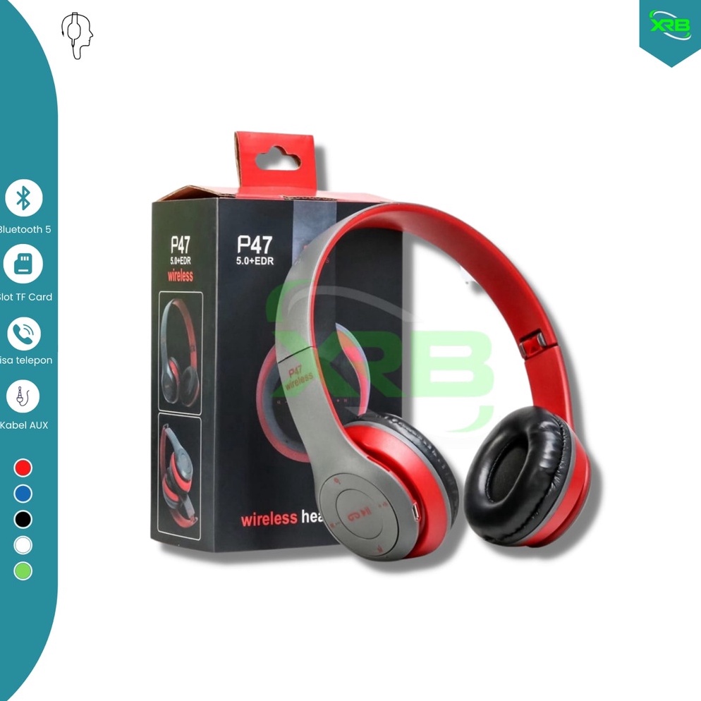 Hot Sell P47 Headphone Bluetooth P47 Wireless Super Bass Earphone Headset Wireless Portable