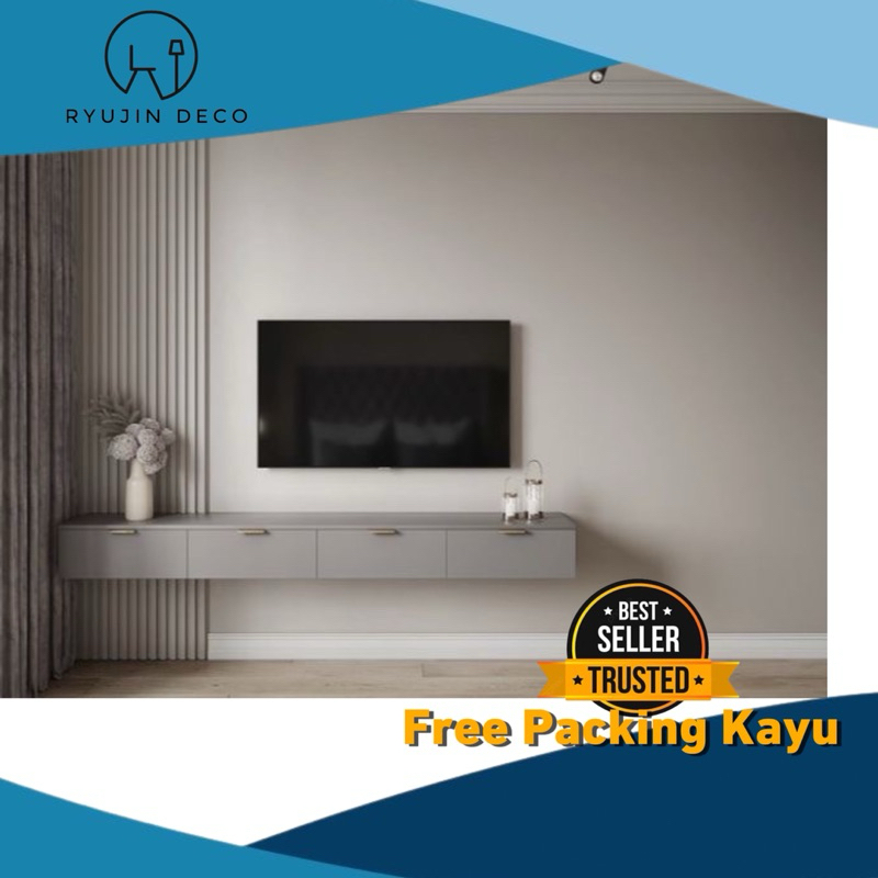 Meja tv minimali meja tv gantung murah meja tv estetik meja tv terakit meja tv korea style meja mura