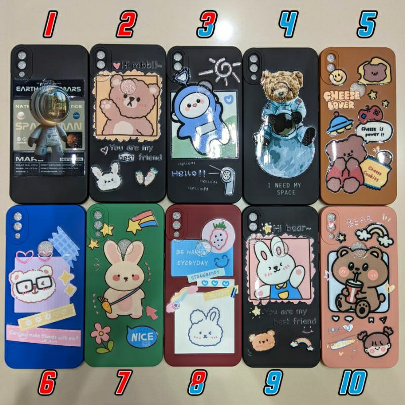 Soft Case Zenfone Max Pro M1 Asus X00TD Motif Gambar Karakter Animasi