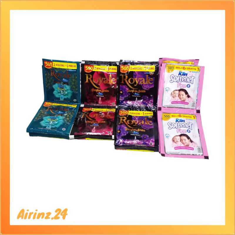 Royale Pewangi Softener Pakaian Sachet 13ml