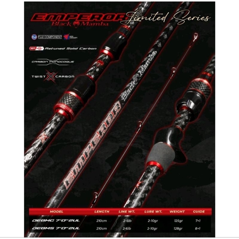 Joran BC Daido Emperor Black Mamba