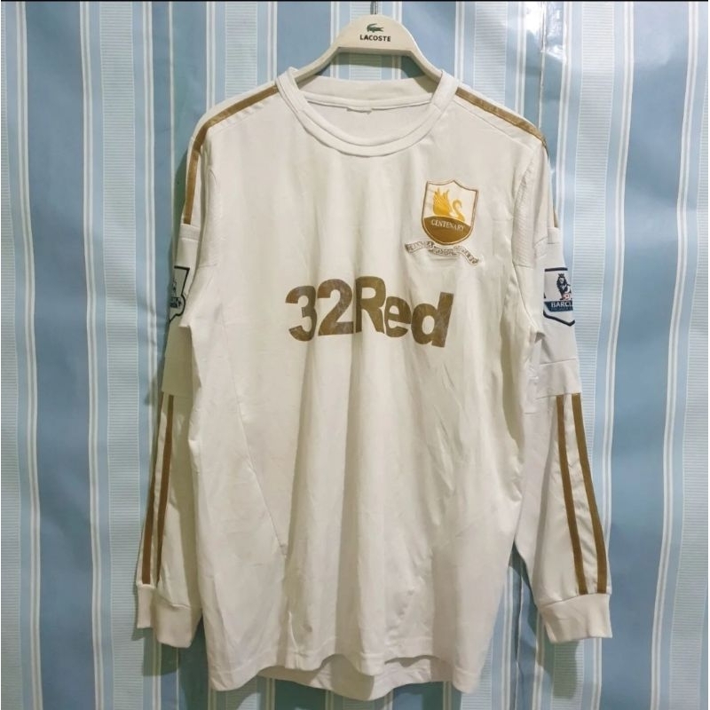 JERSEY SWANSE4 CITY HOME 2012/2013 "LONGSLEEVE "Size M #1126