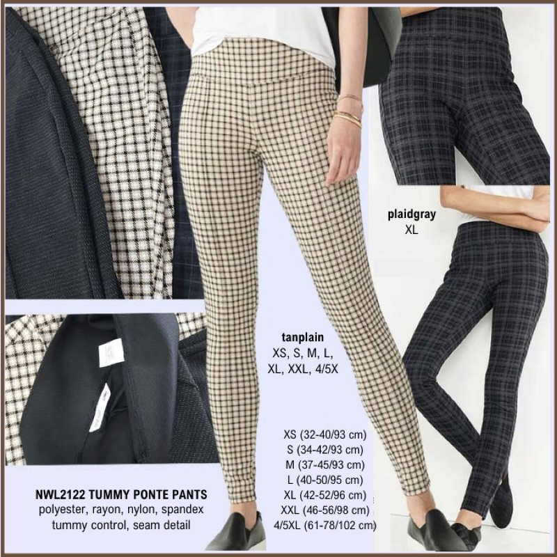 Celana Panjang Wanita Nwl 2122 Ponte Pants