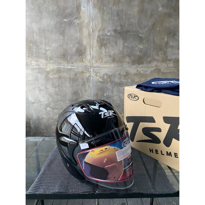 HELM TSR RAM 4 GLASS BLACK