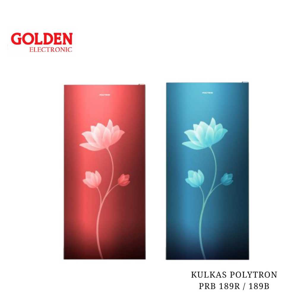 Kulkas 1 Pintu POLYTRON PRB 189R / 189B