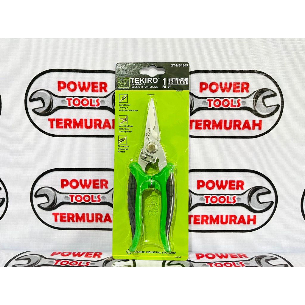 TEKIRO GUNTING SENG 7 INCH / gunting plat 7" TEKIRO / gunting serbaguna 7" TEKIRO