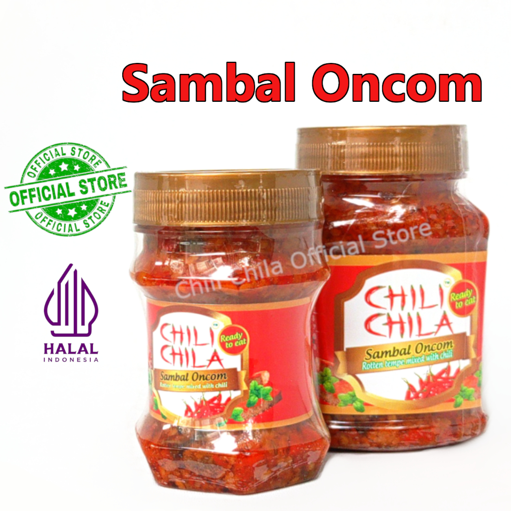 

Chili Chila Sambal Oncom Halal 140 gr & 210 gr