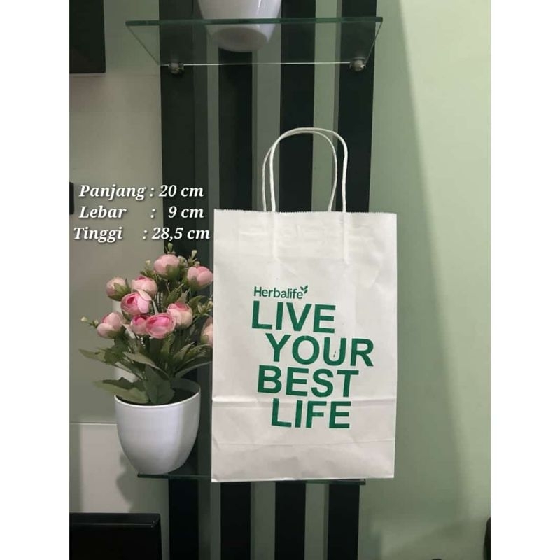 

Paper Bag tempat produk h*rbalife