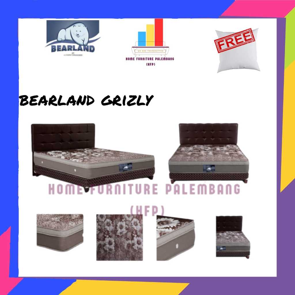 springbed bearland grizzly matras bearland murah kasur bearland furniture palembang