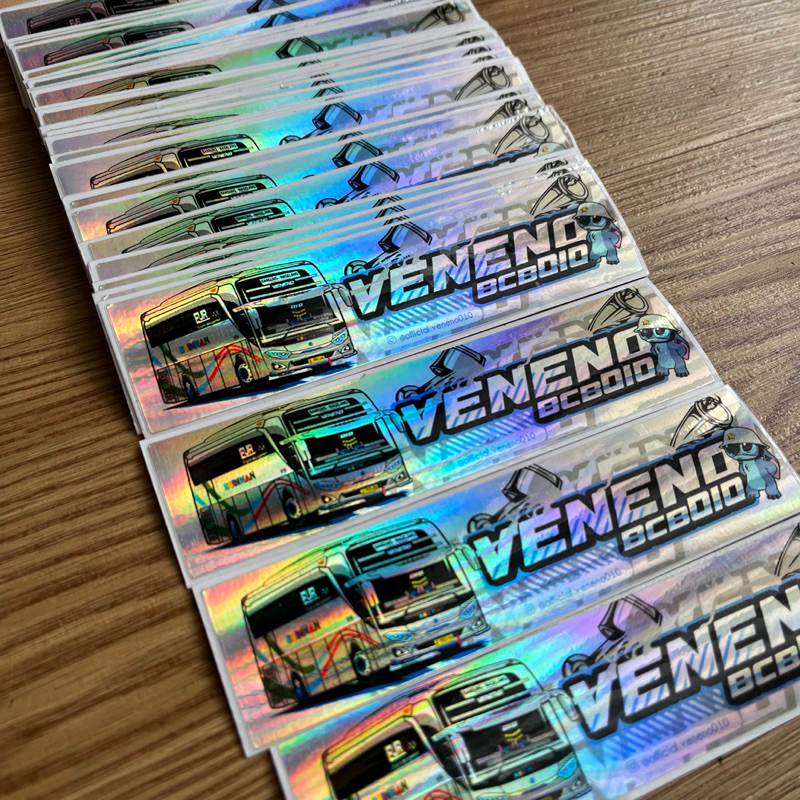 

STIKER HOLOGRAM VENENO ORIGINAL 100%