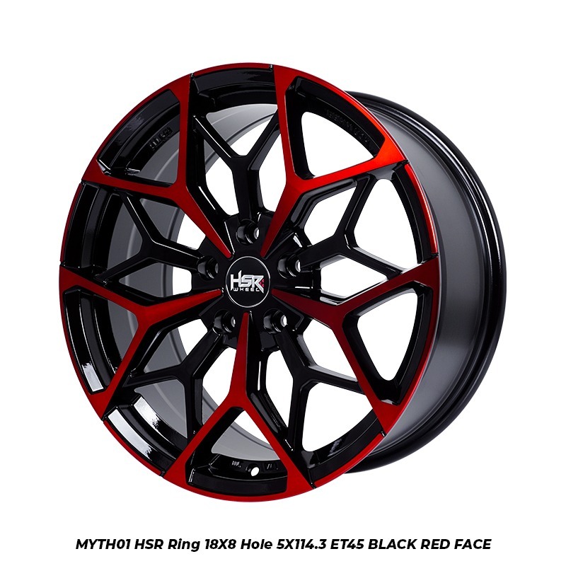 Velg mobil hsr myth01 ring 18 pcd 5x114,3 velg ellegant