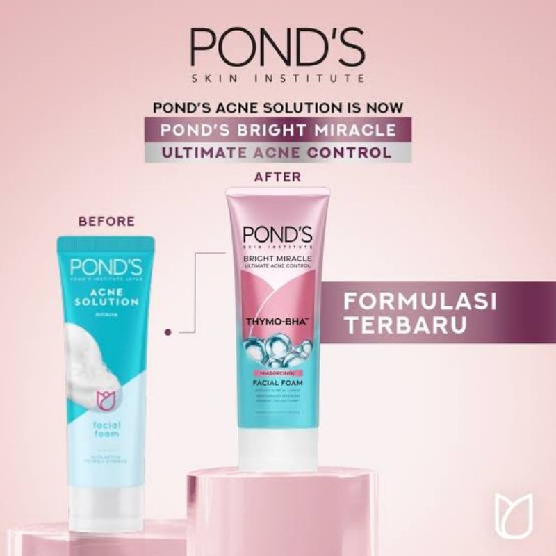 Pond's Acne Solution Foam 100g