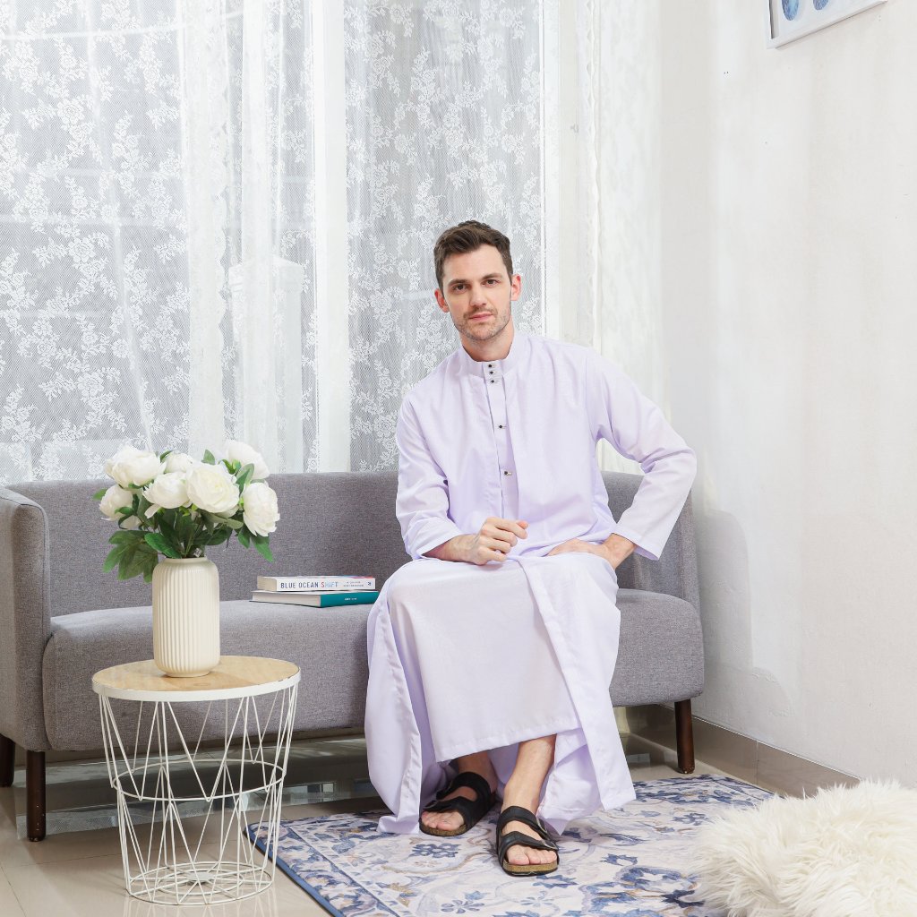 PROMO JUBAH LUARAN PRIA DEWASA LENGAN PANJANG PREMIUM TERBARU GAMIS MEWAH AL-AZHAR