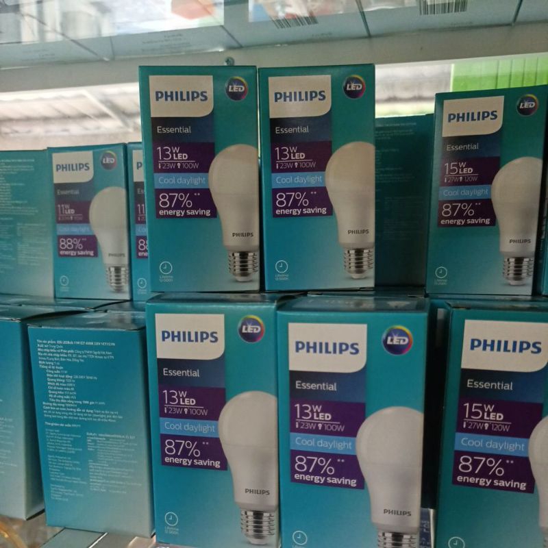 lampu philips essential 13 watt