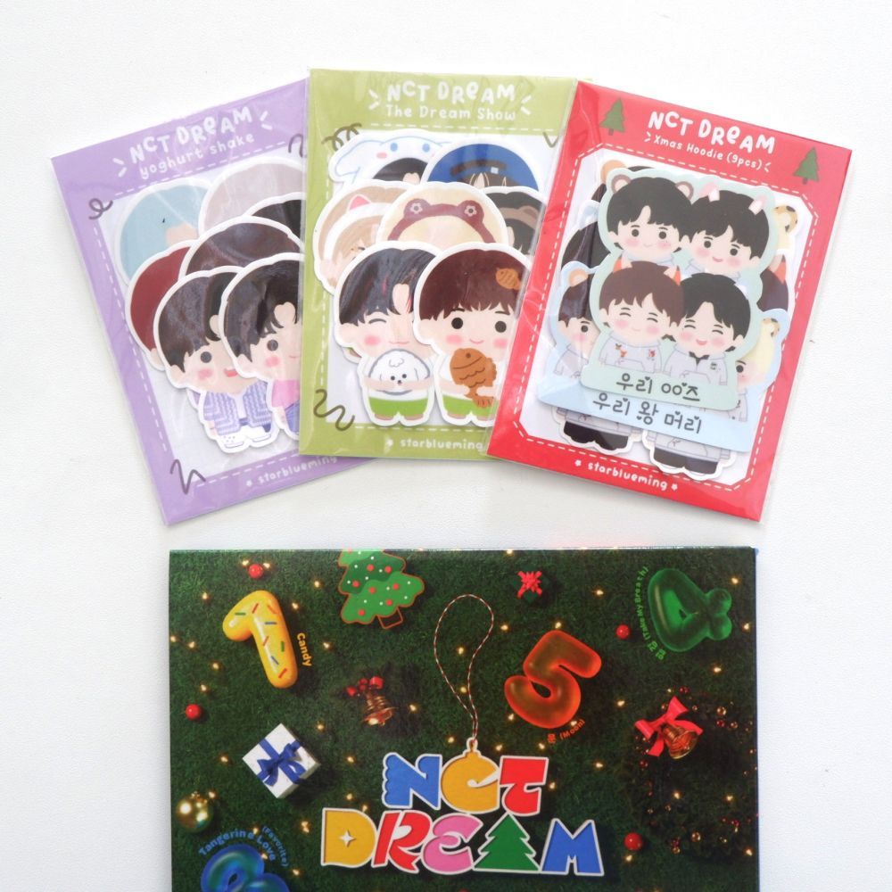 

STARBLUEMING NCT Dream Sticker Pack / Stiker Die Cut