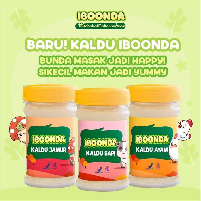 

IBOONDA - Kaldu MPASI 6m+ Non MSG Zero Natrium - 75gr