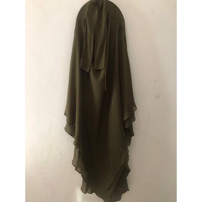 Preloved Fk Long Double Layer Aljenna