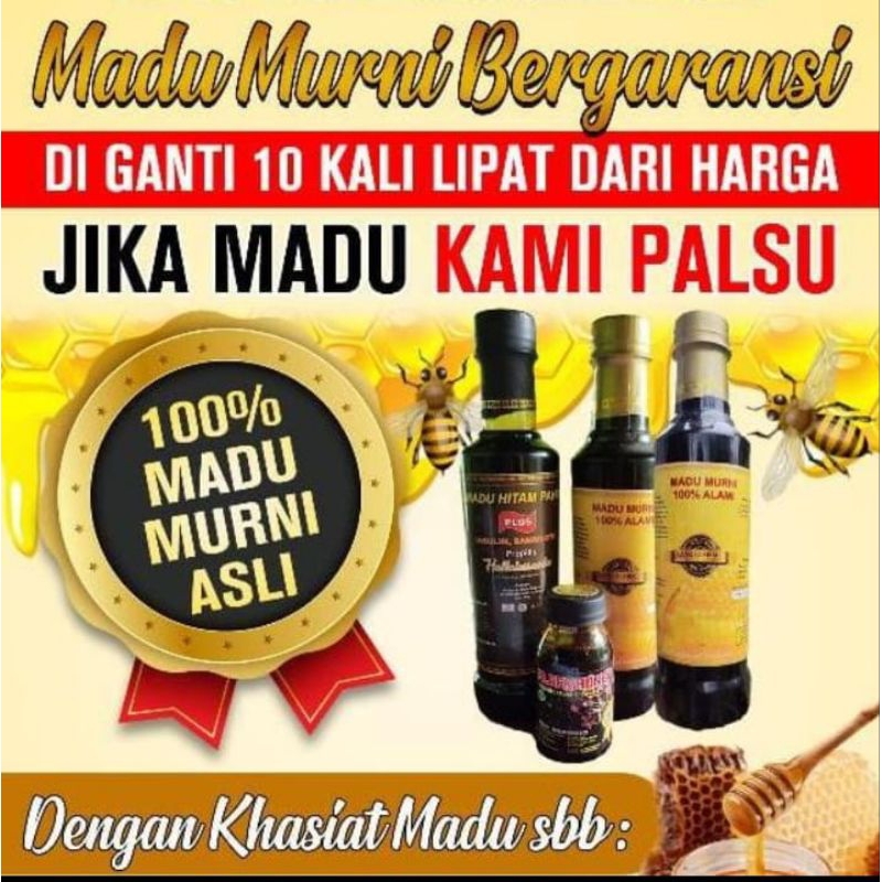 

madu hitam pahit