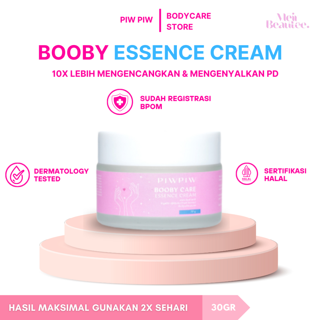 PIW PIW Booby Essential Care Perawatan Tubuh Wanita Original Aman Terampuh