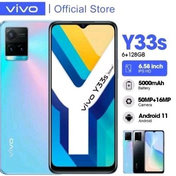 HP Vivo Y33s RAM 8GB internal 256GB  garansi