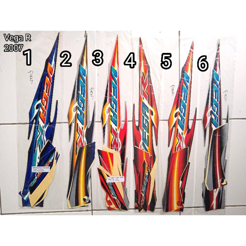 Striping motor standar VEGA R thn.2007