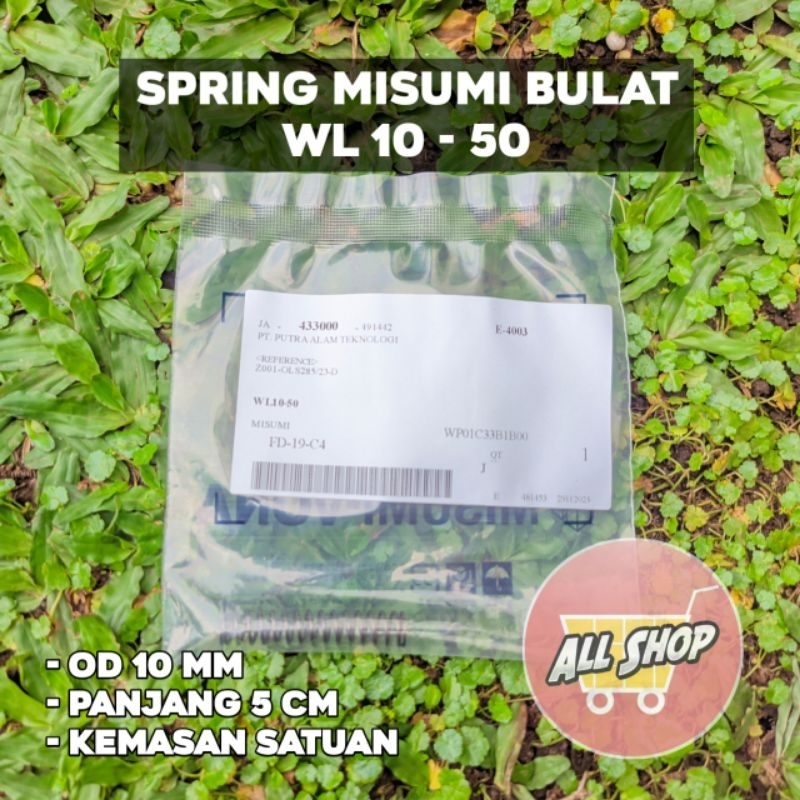 Per Misumi bulat WL 10-50 / Per Misumi original / Per mizumi / Spring