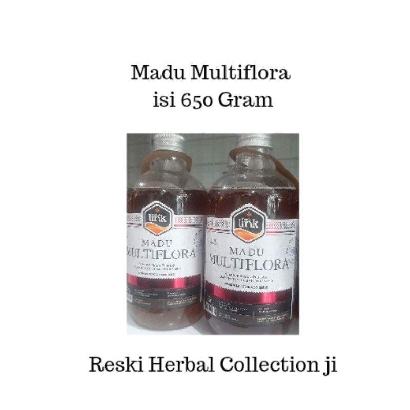 

Madu Multiflora Link Isi 650 gram