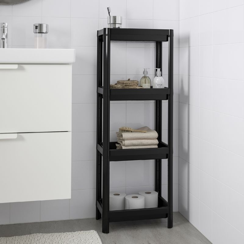 Rak kamar mandi IKEA VESKEN / RAK SUSUN 4 TINGKAT
