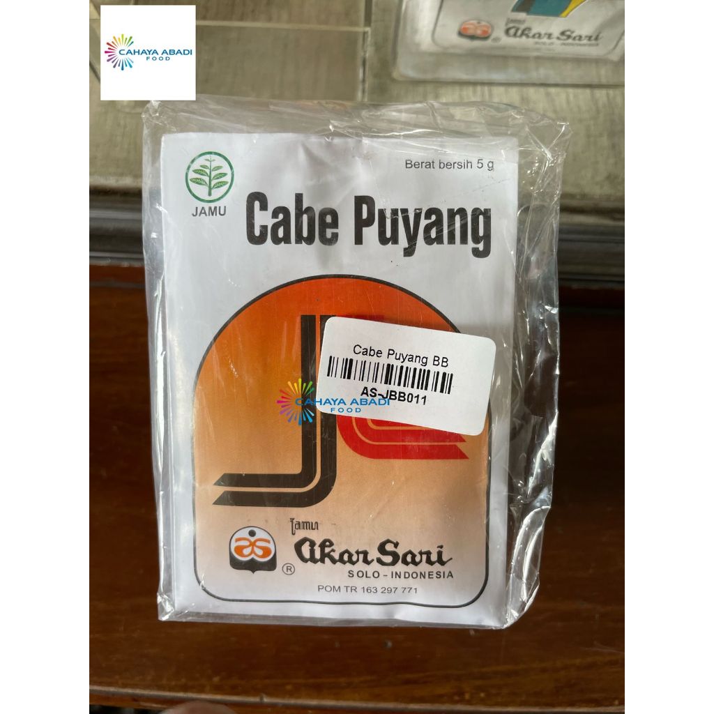 

Jamu Akar Sari - Cabe Puyang Bubuk Isi 8pcs - Untuk Memelihara Kesehatan dan Memperbaiki Nafsu Makan