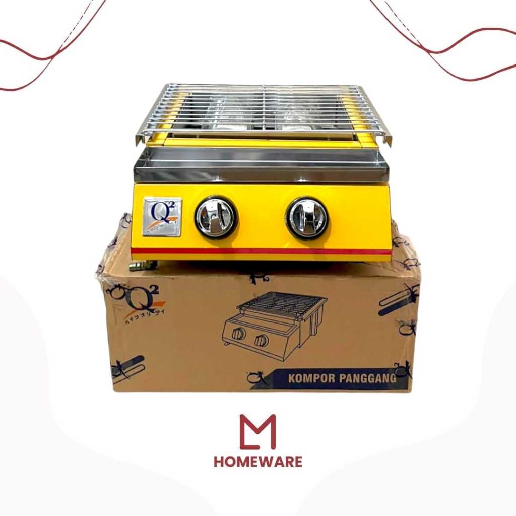 Kompor Panggangan Sosis 2TK / Kompor Sosis Jagung Omicko 2 Tungku