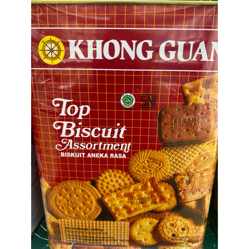 

Khong Guan TOP Biskuit assortment 1600g
