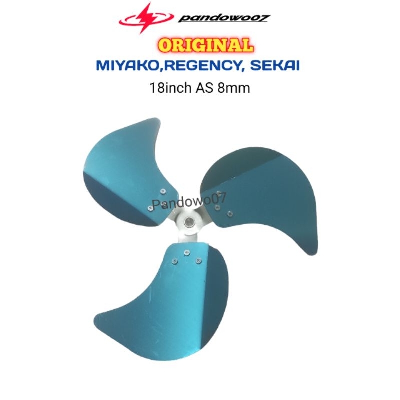 BALING BALING KIPAS ANGIN 18inch ORIGINAL MIYAKO & REGENCY DLL