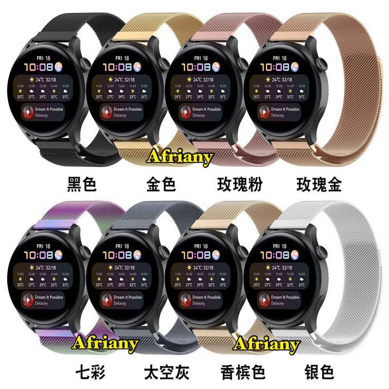 Strap Stainless Samsung Galaxy Watch 6 40mm 44mm / Watch 6 Classic 43mm 47mm Steel Tali Jam