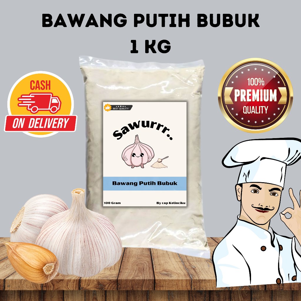 

Garlic Powder Bawang Putih Bubuk 1kg