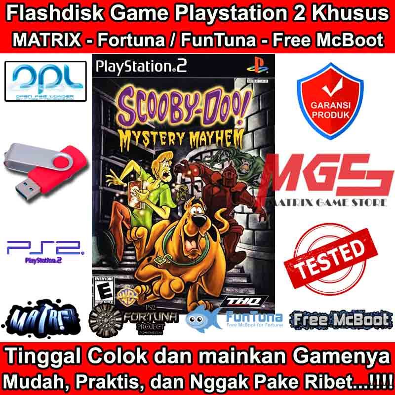 Flashdisk Game PS2 PS 2 Scooby-Doo Mystery Mayhem