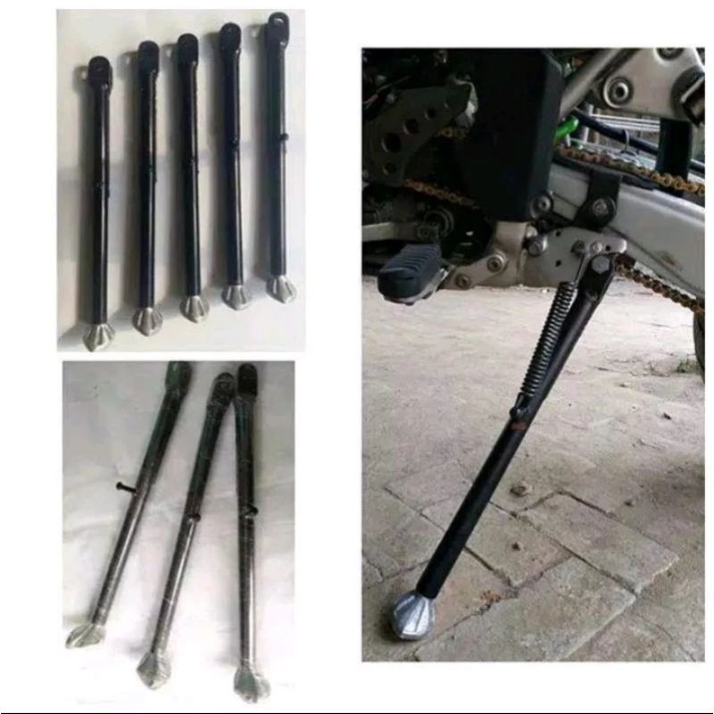 standar samping KLX dtracker dan crf panjang 40 cm +35 cm+30 cm