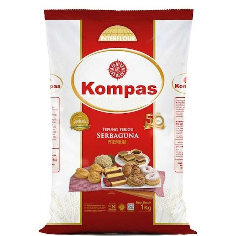 

tepung terigu kompas 1 kg