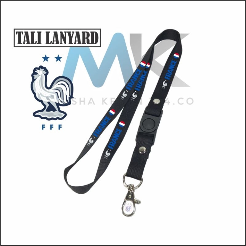 

TALI LANYARD FFF FRANCIS LOGO FFF FRANCIS- TALI ID CARD GANTUNGAN KUNCI GANTUNGAN FLASHDISK GANTUNGAN NAMETAG TALI LANYARD BEST SELLER COD