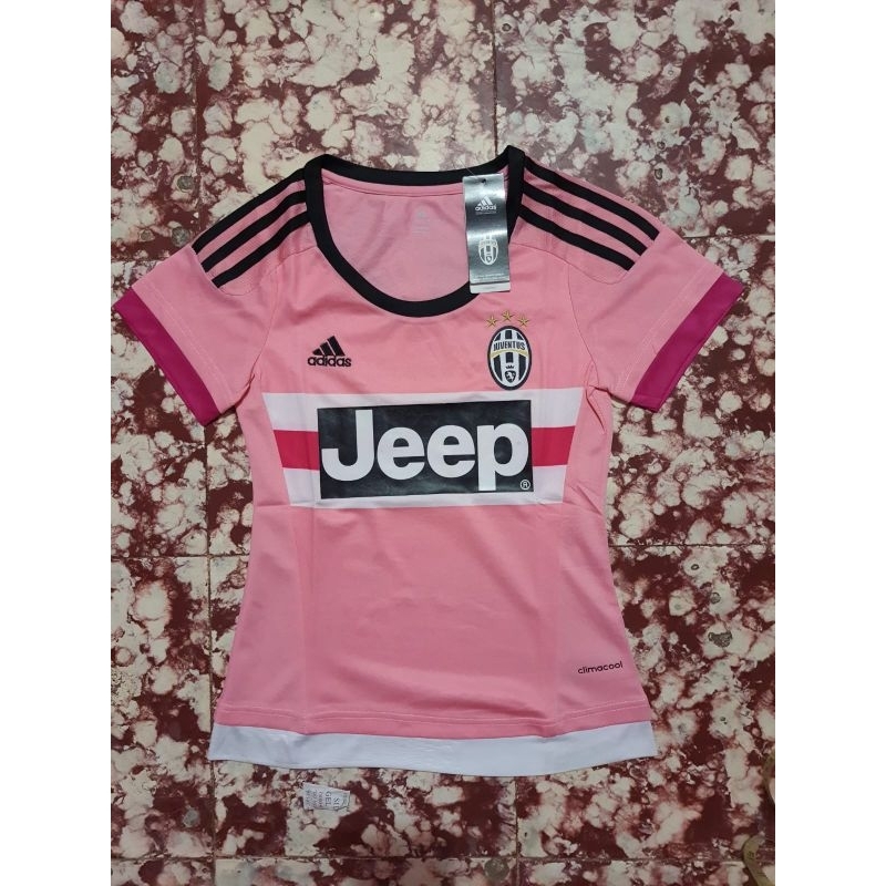 Jersey Ladies / wanita Juventus Away pink 2015/2016