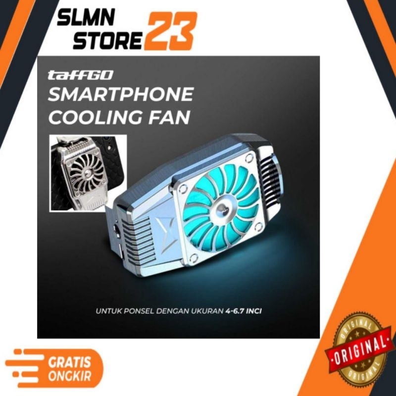 MOBILE PHONE REFRIGERATION COOLER BLUE LED LIGHT FAN KIPAS HP GAMING PRAKTIS MINI CHARGER H15 H-15